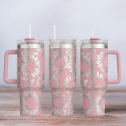  Sonnenblumen - hellblau