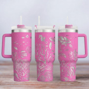 Tumbler mit Gravur - Motiv Unter dem Meer